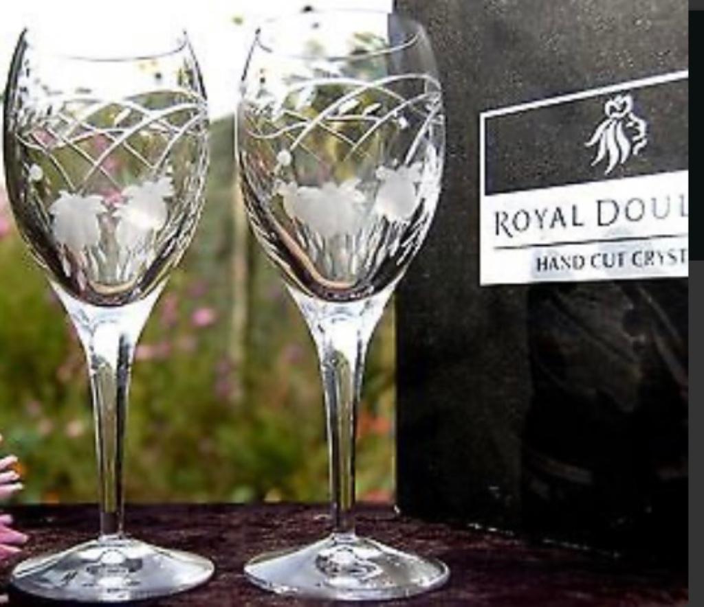 Royal Doulton Falling Stars 16 wijn glazen, Ophalen