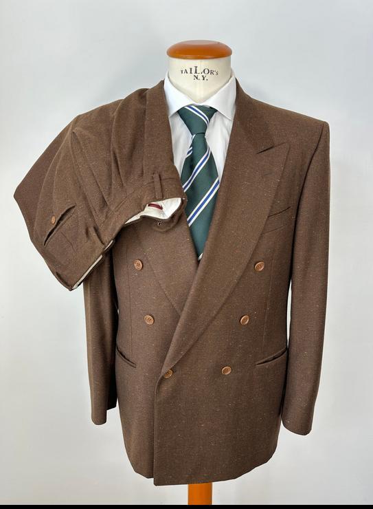 Kostuum Canali, Vêtements | Hommes, Costumes & Vestes, Comme neuf, Taille 52/54 (L), Brun, Enlèvement ou Envoi
