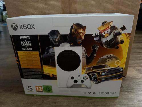 (Nieuw) Series S Fortnite, Rocket league + Fall guys bundel!, Games en Spelcomputers, Spelcomputers | Xbox Series X en S, Nieuw