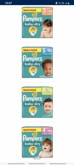 Pampers baby dry MEGApack MAAT-3-4-5-6=19EURO Wondelgem 9032, Kinderen en Baby's, Badjes en Verzorging, Nieuw, Ophalen of Verzenden