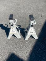 2 autosteunen tot 2 ton perfecte staat, Ophalen, Zo goed als nieuw