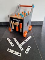 Janod brico kids loopwagen met gereedschappen, Kinderen en Baby's, Ophalen, Zo goed als nieuw