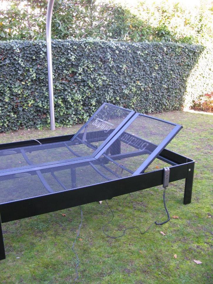 Auping Auronde senior bed , hoog model, Huis en Inrichting, Slaapkamer | Bedden, Gebruikt, Tweepersoons, 160 cm, 200 cm, Hout