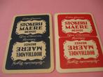 2 oude losse speelkaarten Stokerij Maere , Deinze (38), Collections, Cartes à jouer, Jokers & Jeux des sept familles, Comme neuf