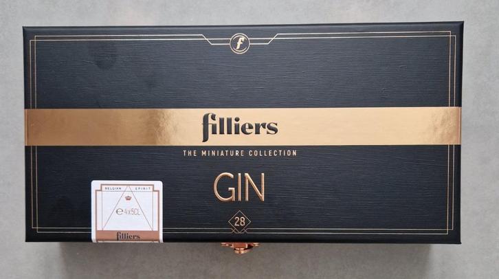 Filliers Dry Gin Miniatures Collection Box, Verzamelen, Wijnen, Nieuw, Ophalen