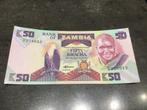 Zambia 50 Kwacha FDC, Postzegels en Munten, Bankbiljetten | Afrika, Ophalen of Verzenden, Zambia