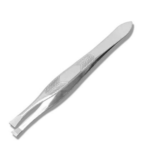 Pincet Verchroomd Tweezers . Lengte: 8,7 cm Materiaal: Staal, Postzegels en Munten, Postzegels | Europa | België, Ophalen of Verzenden