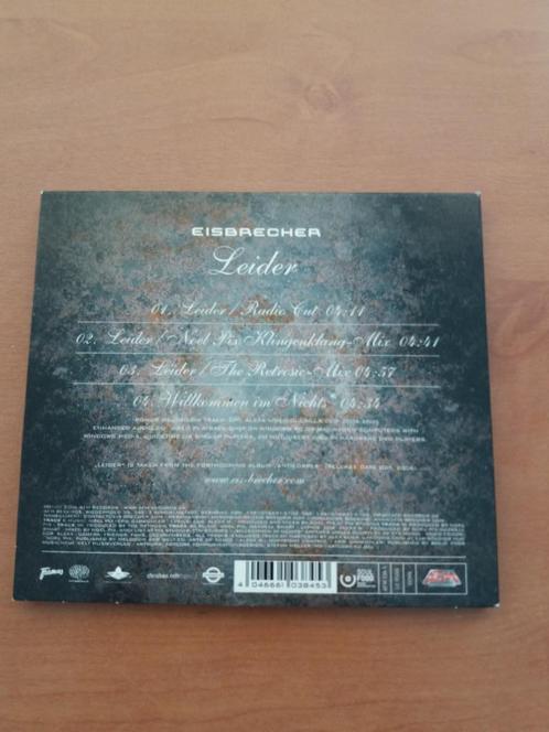 EISBRECHER - LEIDER SINGLE, Cd's en Dvd's, Cd's | Hardrock en Metal, Zo goed als nieuw, Ophalen