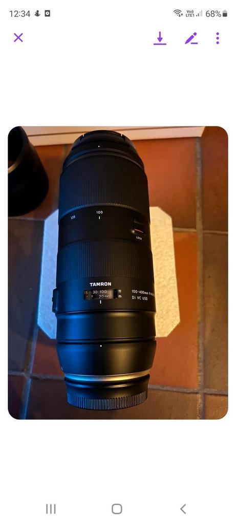 Tamron lens, Audio, Tv en Foto, Foto | Lenzen en Objectieven, Zo goed als nieuw, Ophalen