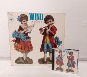 Wind - Morning LP + CD - 1ste Duitse Persing (1972) - NM beschikbaar voor biedingen