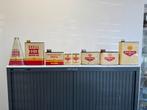 Oude SHELL olie blikken, Verzamelen, Ophalen of Verzenden, Gebruikt, Verpakking