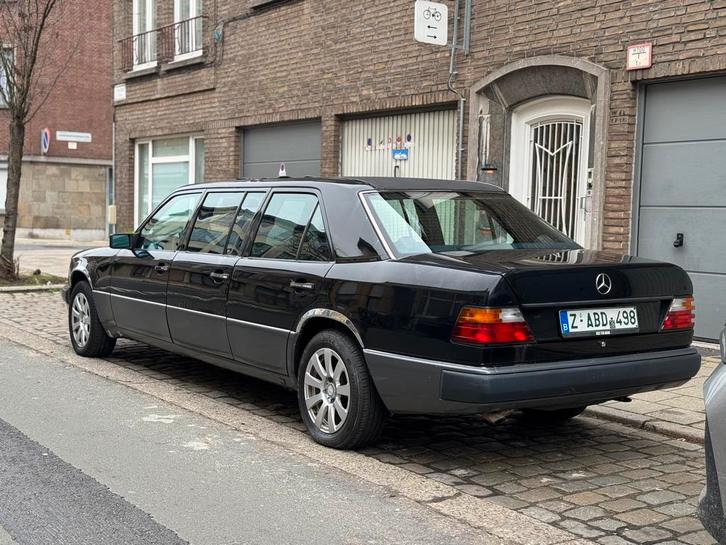 Mercedes E200 Limo Pullman Automaat 6 deuren, Auto's, Mercedes-Benz, Particulier, E-Klasse, Benzine, 6 deurs, Automaat, Leder