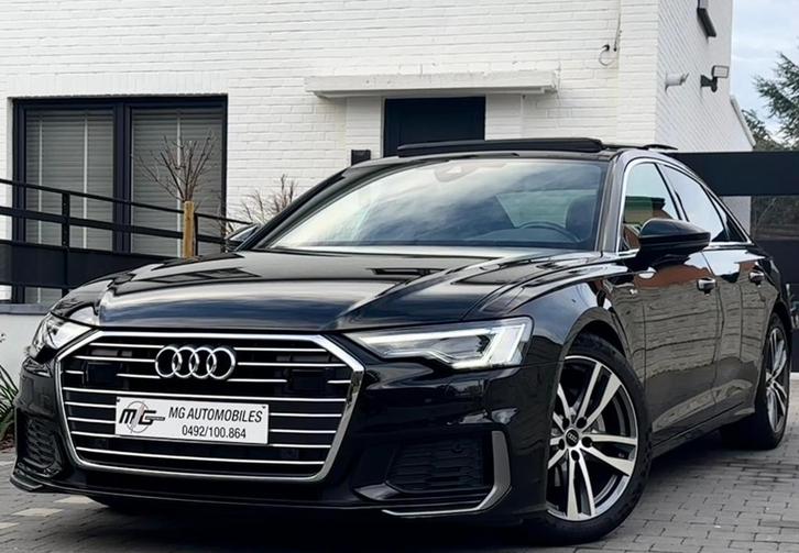 Audi A6 35 TDI **VOLLEDIGE S-LINE**-COCKPIT- DAK OF CAMERA, Auto's, Audi, Bedrijf, Te koop, A6, Aangepast voor mindervaliden, ABS