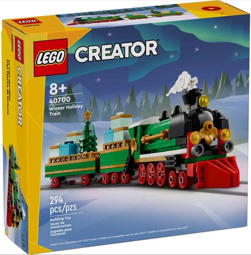 LEGO 40700 feestdagentrein, Kinderen en Baby's, Speelgoed | Duplo en Lego, Nieuw, Lego, Complete set, Ophalen of Verzenden