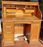 Antieke secretaire, bureau Américain, Huis en Inrichting, Bureaus, Ophalen of Verzenden, Gebruikt, Bureau