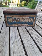 Antiek blik Oud-Antwerpen Tabac, Verzamelen, Blikken, Ophalen of Verzenden, Zo goed als nieuw