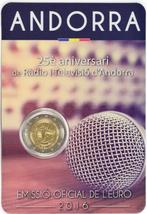 2 euro Andorra 2016 Radio & TV, Ophalen of Verzenden, 2 euro