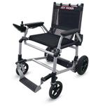 Opvouwbare lichtgewicht elektrische rolstoel met stokhouder., Diversen, Rolstoelen, Ophalen, Inklapbaar, Zo goed als nieuw, Elektrische rolstoel