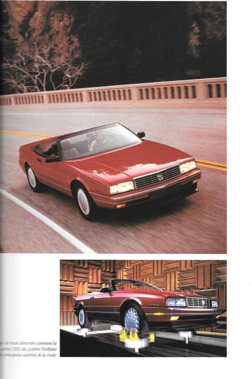CADILLAC 1993 gamma-brochure, Boeken, Auto's | Folders en Tijdschriften, Zo goed als nieuw, Overige merken, Ophalen of Verzenden