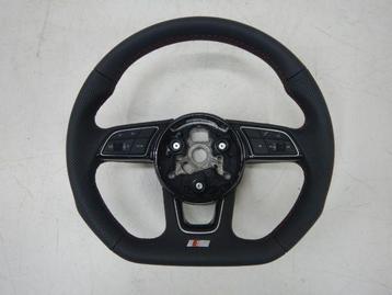 Audi A4 A5 8W Stuur MF+F1+VIEW Leer Rood Stiksel 8W0419669A beschikbaar voor biedingen