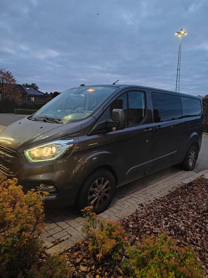 Ford Transit Custom 2020 L2H1 dubbele cabine - 170pk, Auto's, Bestelwagens en Lichte vracht, Particulier, ABS, Achteruitrijcamera