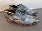 Floris van Bommel herenschoenen maat 10 / 44 als nieuw, Enlèvement ou Envoi, Autres couleurs, Chaussures à lacets, Comme neuf