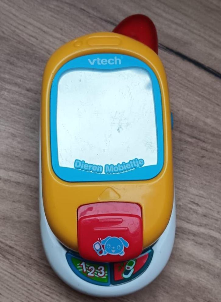 vtech dierenmobieltje, Kinderen en Baby's, Speelgoed | Vtech, Zo goed als nieuw, 6 maanden tot 2 jaar, Ophalen of Verzenden