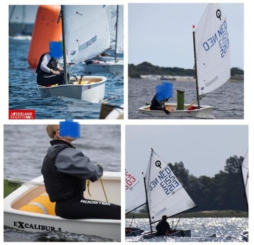 Optimist NED 2213, Watersport en Boten, Open zeilboten, Gebruikt, Optimist, Ophalen