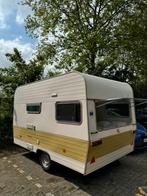 Caravan <750kg TOPSTAAT, Caravans en Kamperen, Caravans, Treinzit, Particulier, Vast bed