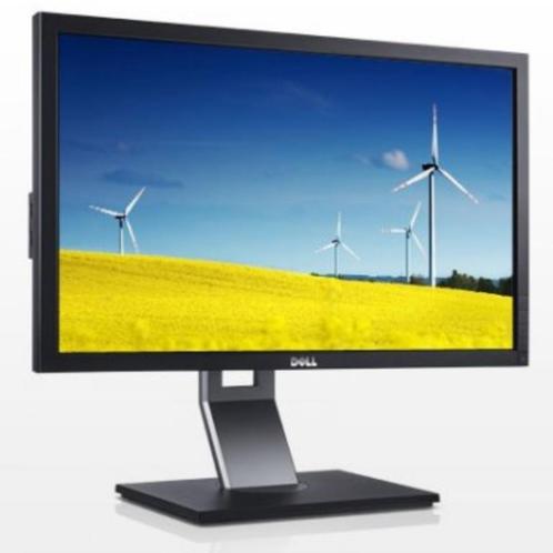 Dell Professional P2411H Zwart, Computers en Software, Monitoren, Gebruikt, 60 Hz of minder, DVI, VGA, In hoogte verstelbaar, Draaibaar