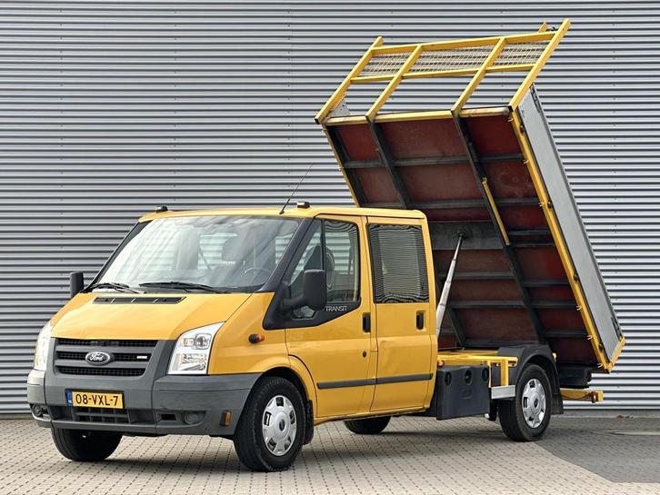 Ford Transit 330L 2.4 TDCI DC Kipper, Autos, Camionnettes & Utilitaires, Entreprise, Achat, ABS, Alarme, Ordinateur de bord, Verrouillage central