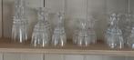 kristallen glazenset 21st +  6 gr wijnglazen + 6 champ glaze, Antiek en Kunst, Antiek | Glaswerk en Kristal, Ophalen