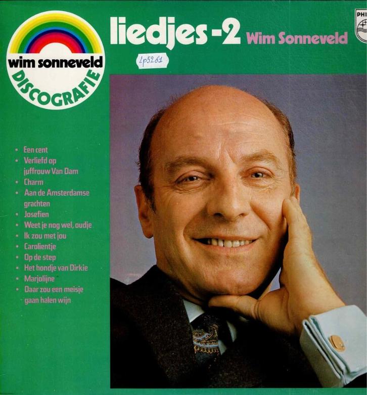Vinyl, LP   -   Wim Sonneveld – Liedjes-2, Cd's en Dvd's, Vinyl | Overige Vinyl, Overige formaten, Ophalen of Verzenden