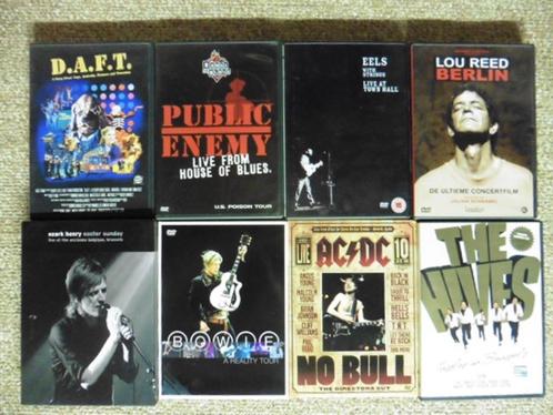 Muziek Dvd Collectie (Bowie, SPINAL TAP, Hives, Lou Reed, CD & DVD, DVD | Musique & Concerts, Comme neuf, Musique et Concerts