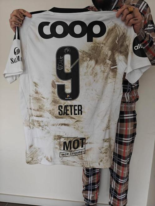 Rosenborg matchwornshirt Saeter met certificaat, Verzamelen, Sportartikelen en Voetbal, Ophalen of Verzenden