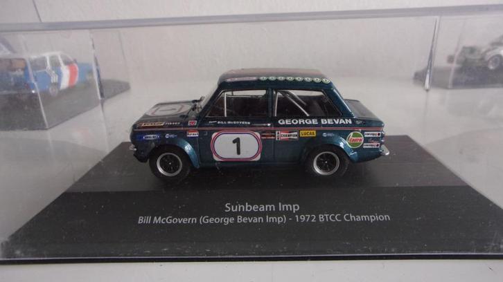 SUNBEAM IMP.B.Mc GOVERN CHAMP.BTCC 72.ATLAS 1/43 IMPEC., Hobby en Vrije tijd, Modelauto's | 1:43, Zo goed als nieuw, Auto, Overige merken