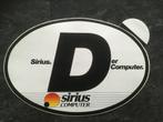 Sticker Sirius Computer, Ophalen of Verzenden