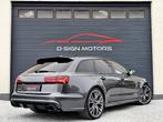 AUDI RS6 4.0 V8 TFSI QUATTRO (560ch) 2015 168.000km FULL OPT, Autos, Cuir, Argent ou Gris, Achat, Euro 6