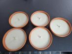 Buitenkaarsen met terracotta potten, Ophalen, Rond, Nieuw, Tuin