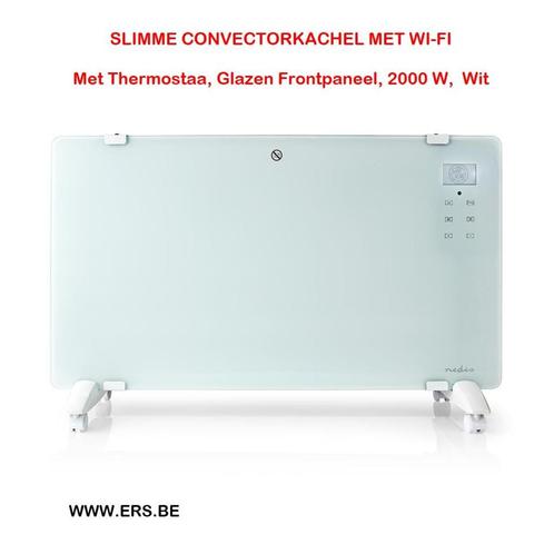 Slimme Convectorkachel NIEUW met wifi, Bricolage & Construction, Chauffage & Radiateurs, Neuf, Thermostat, 800 watts ou plus, Haut rendement (HR)