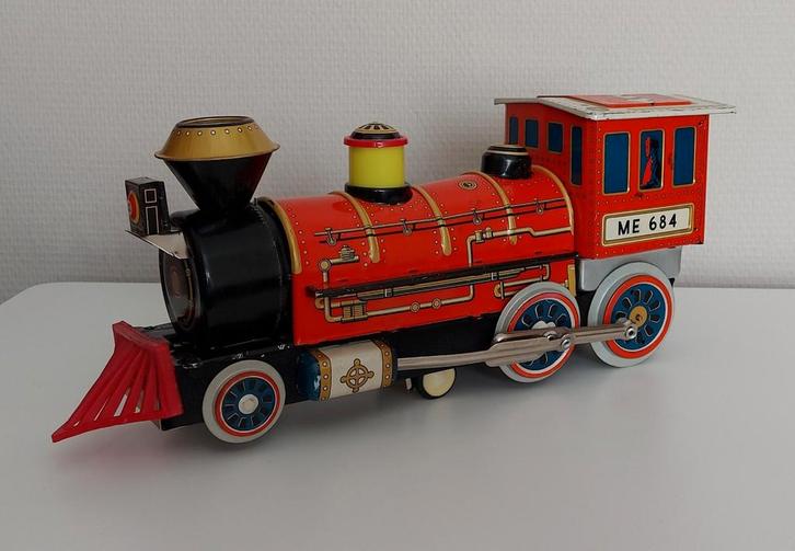 Blikken trein (VAR08), Antiek en Kunst, Antiek | Speelgoed, Ophalen of Verzenden