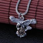 Adelaar hanger - 925 Zilver, Verzenden, Nieuw, Zilver, Dier