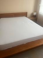 Bed Teak 160x200 cm, Huis en Inrichting, Ophalen, Gebruikt, Bruin, Tweepersoons