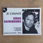 Je chante Serge Gainsbourg 25 chansons ac accords TBE, Livres, Musique, Comme neuf, Enlèvement ou Envoi, Instrument