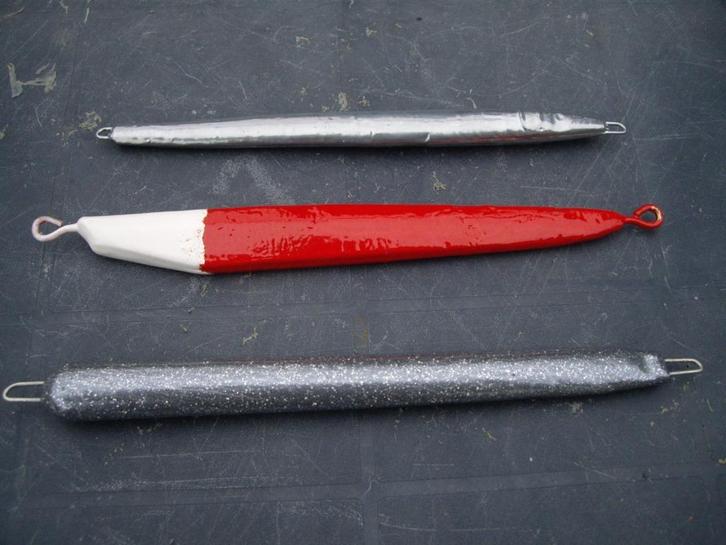 speed-jig-pilkers in 140, 200 en 235 gram, Watersport en Boten, Hengelsport | Zeevissen, Nieuw, Dobber of Lood, Ophalen of Verzenden