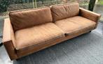 Cognac 3-zits fauteuil, Huis en Inrichting, Ophalen of Verzenden, Zo goed als nieuw