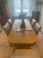 Eiken eettafel, Huis en Inrichting, Ophalen, Gebruikt