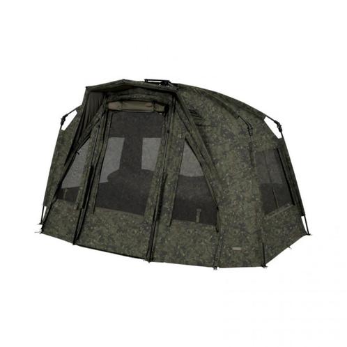 Bivvy Trakker Tempest Rs100 Camou NIEUW + schedelkap.camo., Watersport en Boten, Hengelsport | Karpervissen, Nieuw, Overige typen