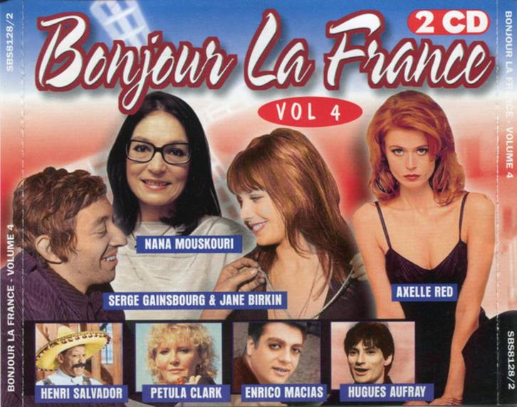 2-CD-BOX * Bonjour La France Vol. 4, Cd's en Dvd's, Cd's | Franstalig, Ophalen of Verzenden