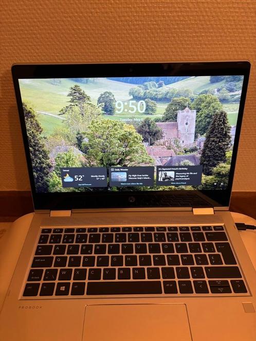HP ProBook x360 435 G7, Computers en Software, Windows Laptops, Zo goed als nieuw, 13 inch, SSD, 2 tot 3 Ghz, 8 GB, Azerty, Met videokaart